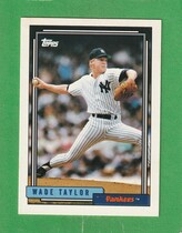 1992 Topps Base Set #562 Wade Taylor