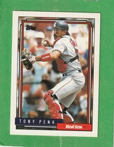 1992 Topps Base Set #569 Tony Pena