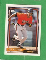 1992 Topps Base Set #603 Luis Mercedes