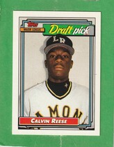 1992 Topps Base Set #714 Calvin Reese