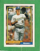 1992 Topps Base Set #742 Bill Spiers