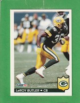 1992 Fleer Base Set #128 LeRoy Butler