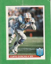1992 Fleer Base Set #143 Curtis Duncan