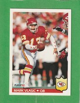 1992 Fleer Base Set #186 Mark Vlasic