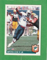 1992 Fleer Base Set #223 Bryan Cox