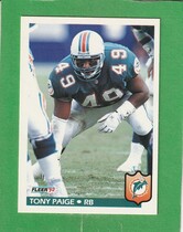 1992 Fleer Base Set #233 Tony Paige