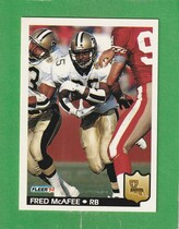 1992 Fleer Base Set #281 Fred McAfee