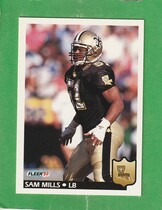 1992 Fleer Base Set #282 Sam Mills