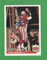 1992 Fleer Base Set #372 Todd Bowles