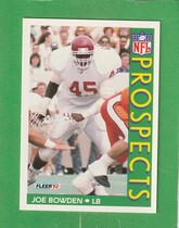 1992 Fleer Base Set #434 Joe Bowden