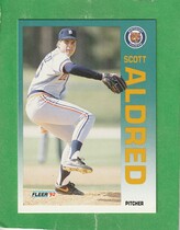 1992 Fleer Base Set #127 Scott Aldred