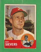1963 Topps Base Set #283 Roy Sievers