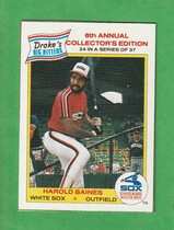 1986 Drakes #24 Harold Baines