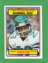 1983 Topps Base Set #7 Darrol Ray