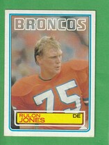 1983 Topps Base Set #263 Rulon Jones