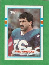 1989 Topps Base Set #50 Fred Smerlas