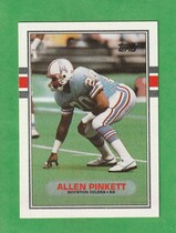 1989 Topps Base Set #105 Allen Pinkett