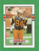 1989 Topps Base Set #136 Aaron Cox