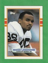 1989 Topps Base Set #144 Reggie Langhorne