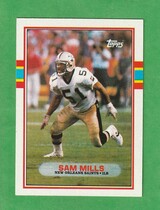 1989 Topps Base Set #155 Sam Mills