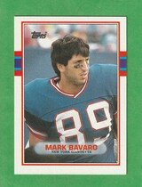 1989 Topps Base Set #175 Mark Bavaro