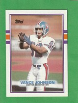 1989 Topps Base Set #245 Vance Johnson