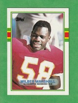 1989 Topps Base Set #256 Wilber Marshall
