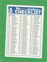 2004 Topps Base Set Series 1 #NNO Checklist 1-207