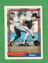 1992 Topps Base Set #99 Jeff Treadway