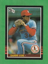 1985 Donruss Base Set #571 Danny Cox