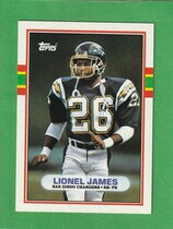 1989 Topps Base Set #310 Lionel James