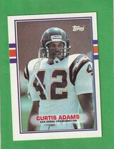 1989 Topps Base Set #312 Curtis Adams