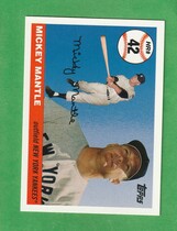 2006 Topps Mantle Home Run History Series 1 #MHR42 Mickey Mantle