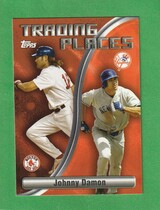 2006 Topps Trading Places #JD Johnny Damon