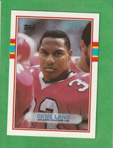 1989 Topps Base Set #343 Gene Lang