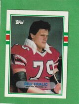 1989 Topps Base Set #347 Bill Fralic