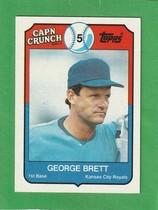 1989 Topps Capn Crunch #9 George Brett