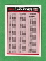 2006 Topps Base Set Series 2 #CL3 Checklist Red