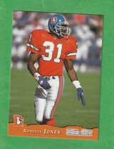 1993 Pro Set Base Set #130 Rondell Jones