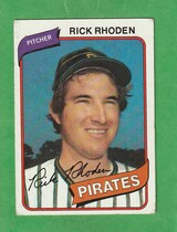1980 Topps Base Set #92 Rick Rhoden