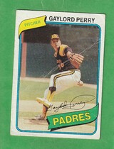 1980 Topps Base Set #280 Gaylord Perry