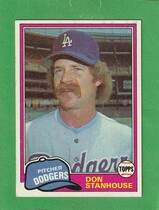 1981 Topps Base Set #24 Don Stanhouse