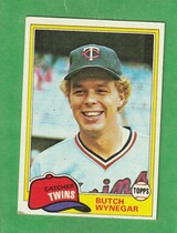 1981 Topps Base Set #61 Butch Wynegar