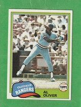 1981 Topps Base Set #70 Al Oliver