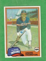 1981 Topps Base Set #388 Andre Thornton