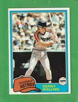 1981 Topps Base Set #439 Denny Walling