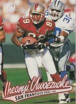 1997 Ultra Base Set #102 Iheanyi Uwaezuoke