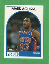 1989 NBA Hoops Hoops #95 Mark Aguirre