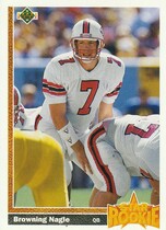 1991 Upper Deck Base Set #11 Browning Nagle