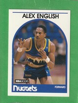 1989 NBA Hoops Hoops #120 Alex English